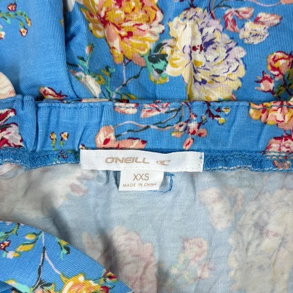 O’Neil Floral Blue Kids Jumpsuit, XXS - Picture 6 of 12